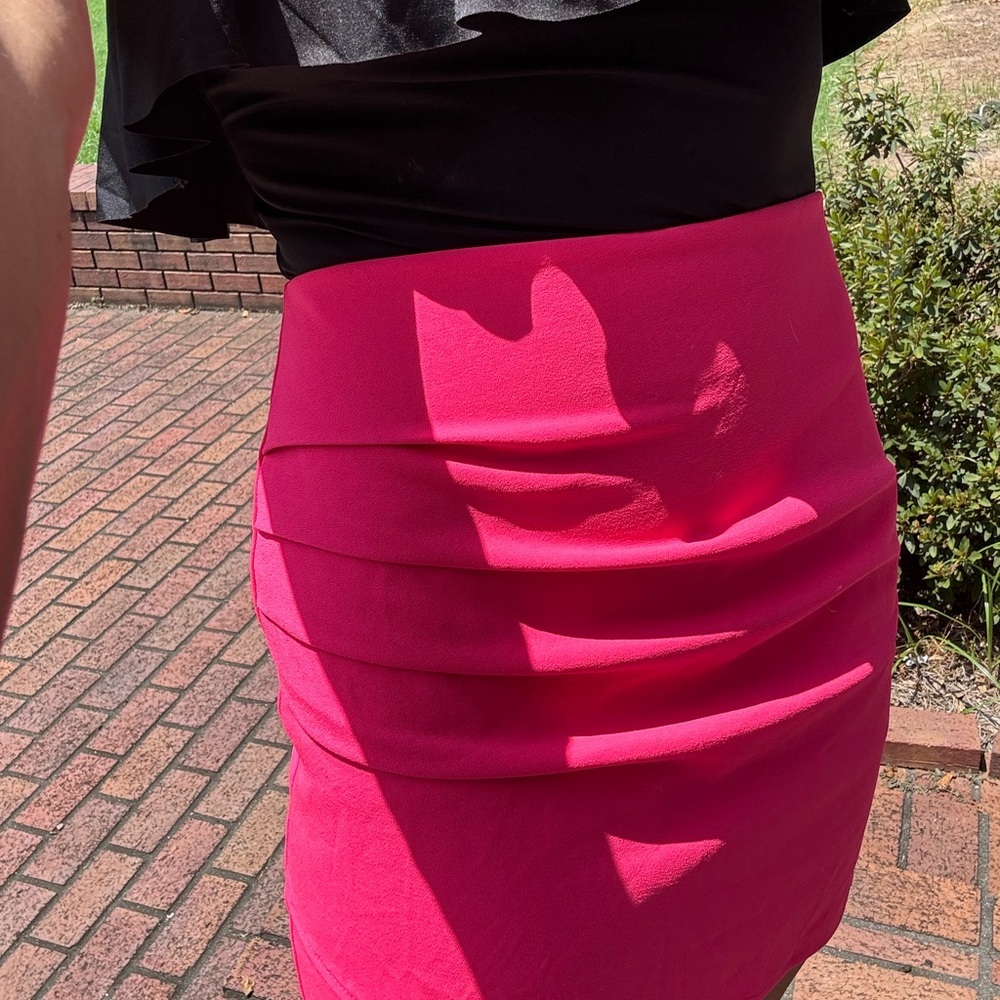 Women's Pink mini Skirt by revolve - Picture 2 of 11